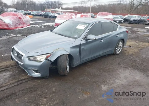 2019 Infiniti Q50 3.0T Luxe from USA, damaged, VIN JN1EV7AR3KM594272